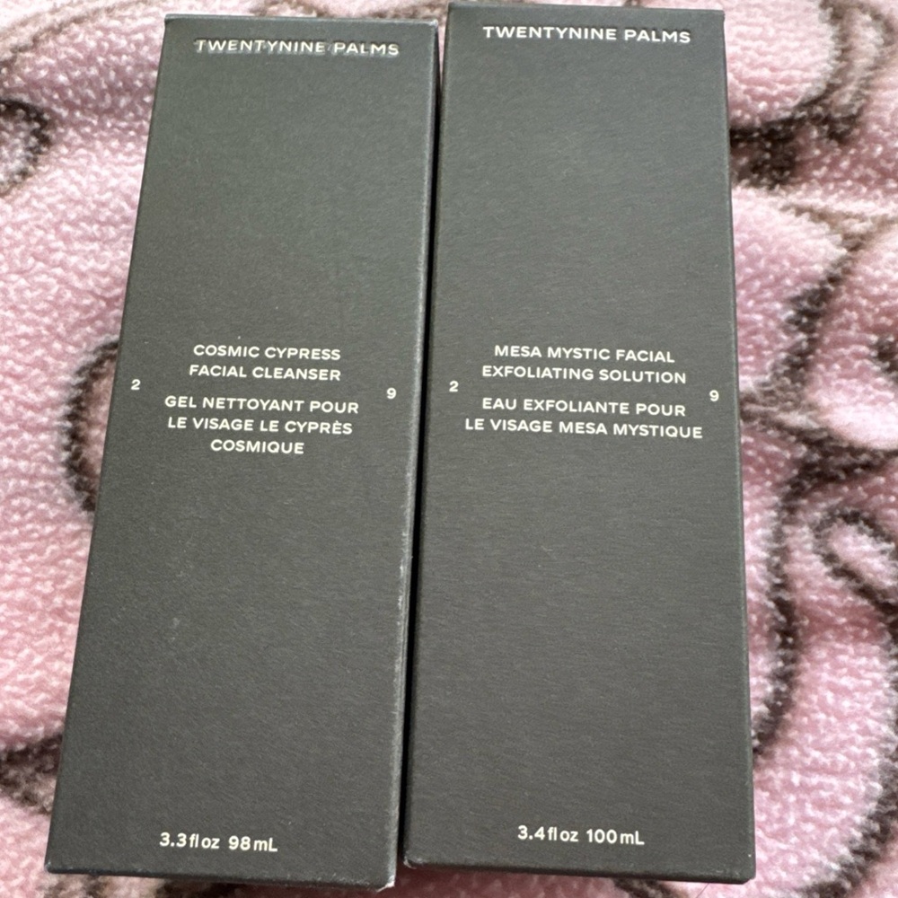 Twentynine Palms Cosmic Cypress Facial Cleanser & Mesa Mystic Facial Exfoliating
